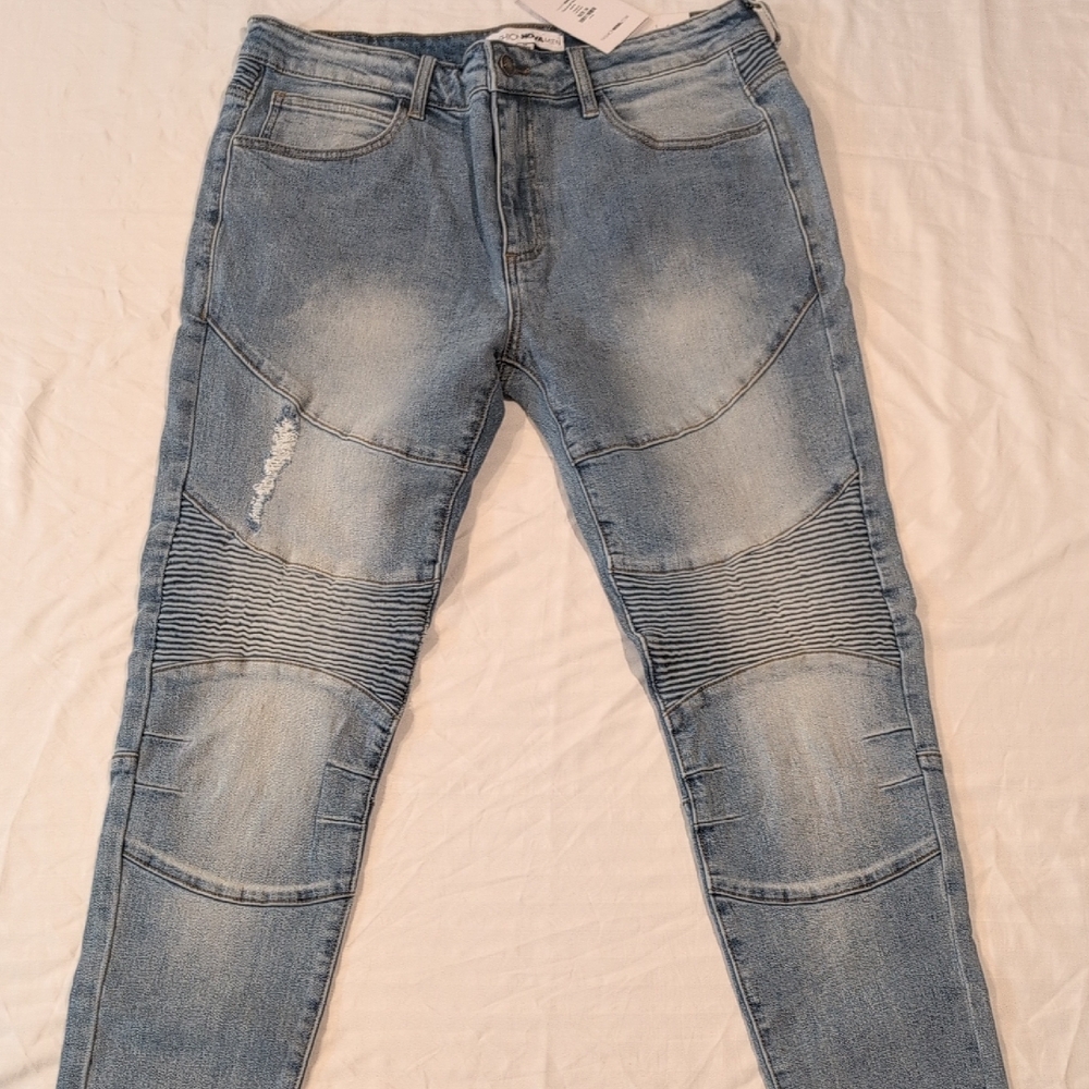 Fashion Nova Camshaft Moto Men's Jeans